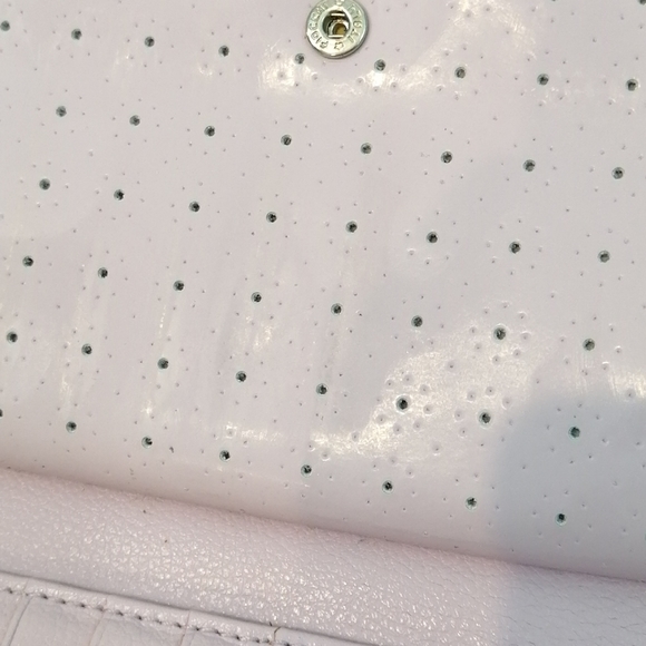 Francesco Biasia Pink Leather Trifold Wall… - Picture 8 of 13